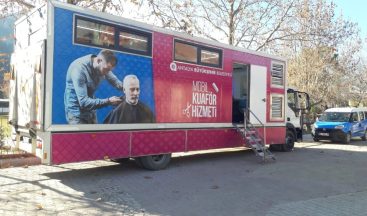 Mobil Kuaför Tırı İbradı ve Gündoğmuş’ta