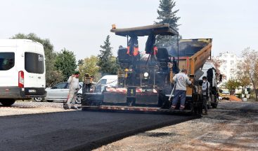 Muratpaşa’da yol yenileme çalışmaları