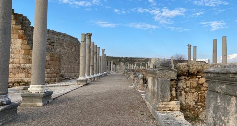 Perge Antik Kenti 2020 yılında sessiz kaldı