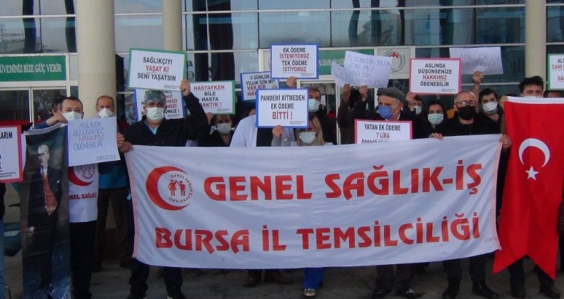 Sağlık çalışanları destek bekliyor