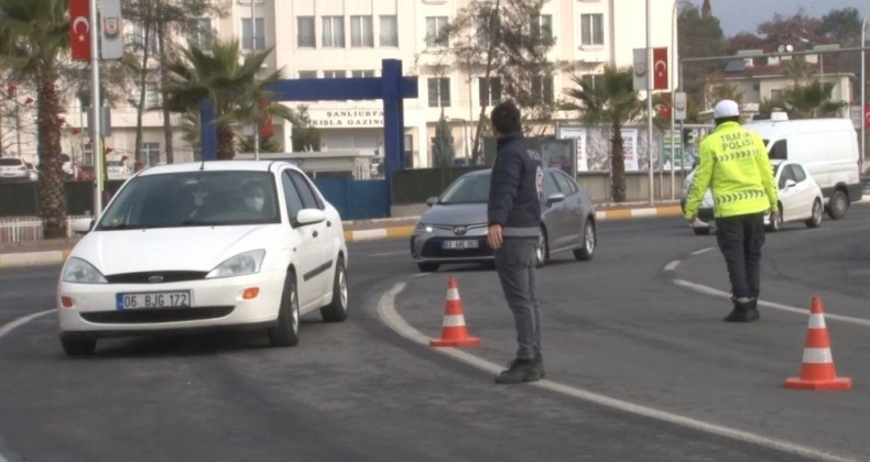 Şanlıurfa’da kısıtlamayı ihlal edenlere ceza yağdı