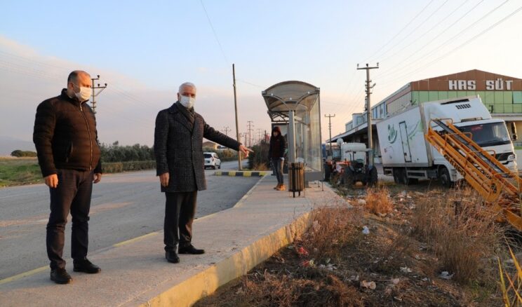 Saruhanlı’ya kapalı servis bekleme kabinleri yapılacak