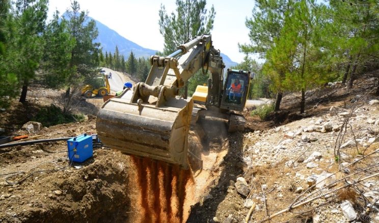 Seydikemer’de içme suyu sorunları çözülüyor