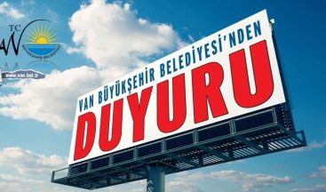 Van Büyükşehir Belediyesi 112 Memur Alacak