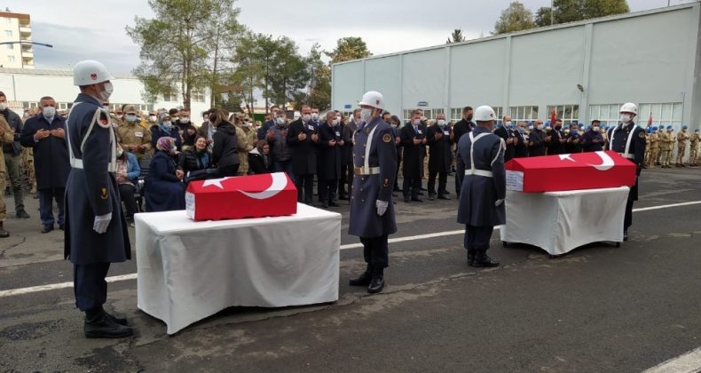 Suruç’ta Yangında Ölen Uzman Çavuş ve Oğlu Memleketlerine Uğurlandı